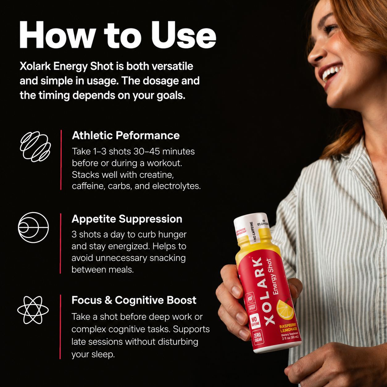 Xolark-IQ No Caffeine Shot